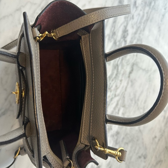 Authentic Mulberry Mini Zipped Bayswater
 Cashmere Taupe Small Classic Grain - Picture 5 of 10